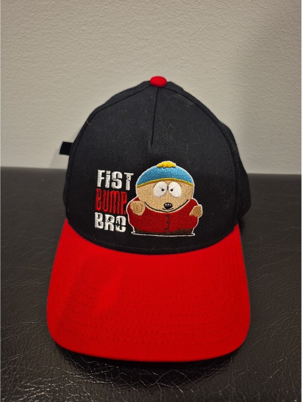 South Park Cartman Embroidered Fist Bump Bro Adjustable Hat Cap One Size Fit